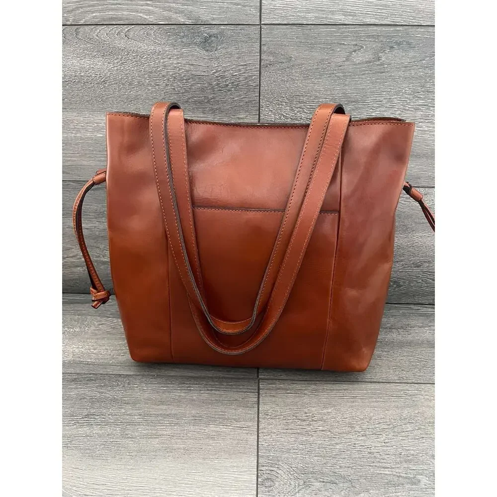 Patricia Nash Everton Slouchy Tote CINNAMON Bag Shoulder A382253